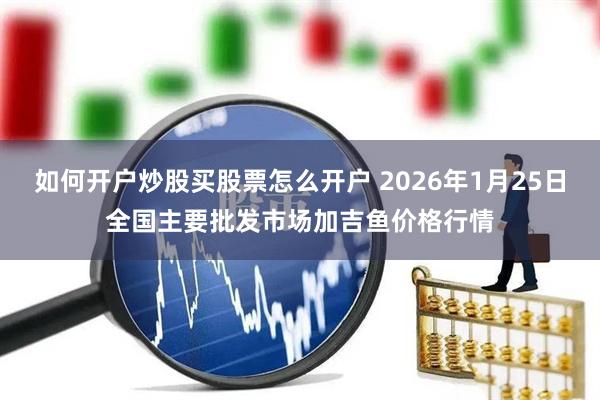 如何开户炒股买股票怎么开户 2026年1月25日全国主要批发市场加吉鱼价格行情